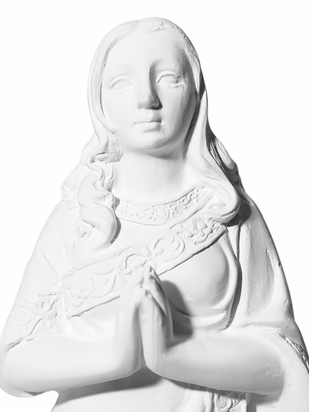 Santa Sara Kali 20cm Gesso Cru Retocado - Imagem 2