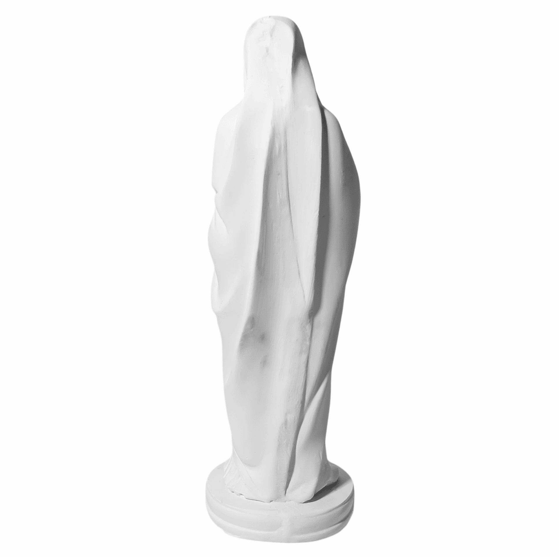 Nossa Senhora das Dores 20cm Gesso Cru Retocado - Imagem 3