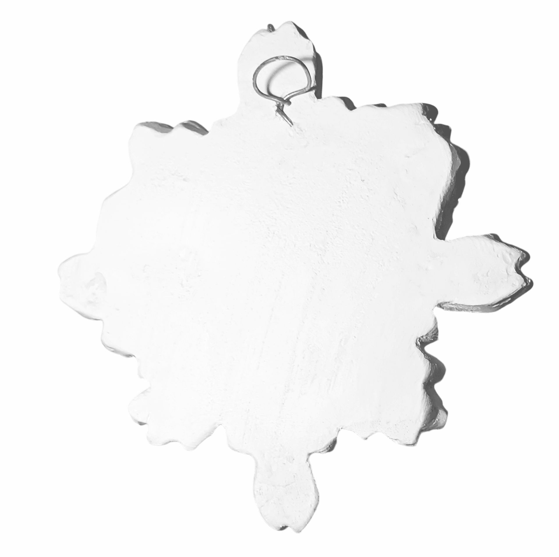 Divino Espírito Santo de Parede 15cm Gesso Cru Retocado - Imagem 3