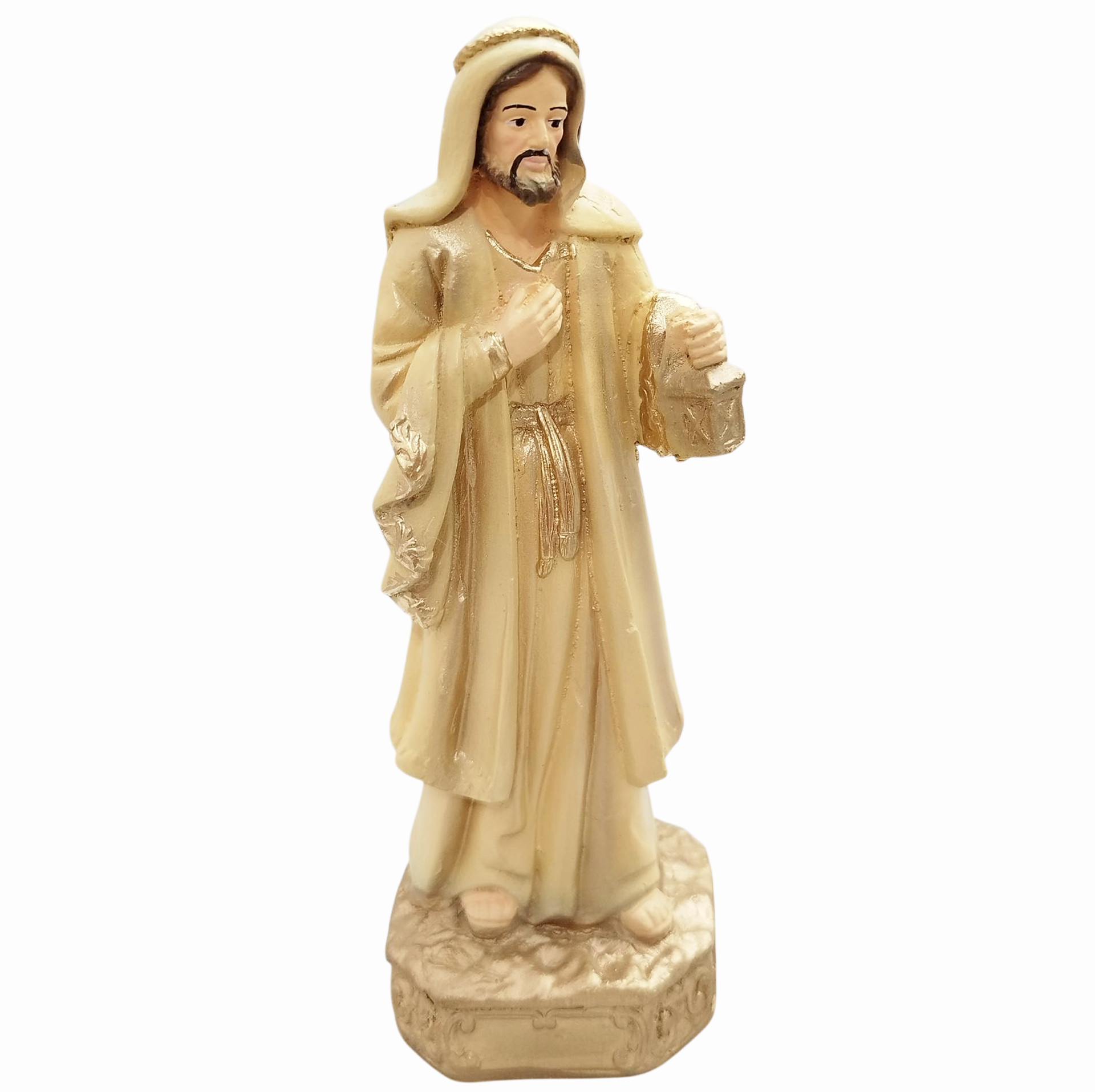 Imagens Sortidas do Presépio de Natal Tradicional 15cm Gesso Premium Pintado - Imagem 4