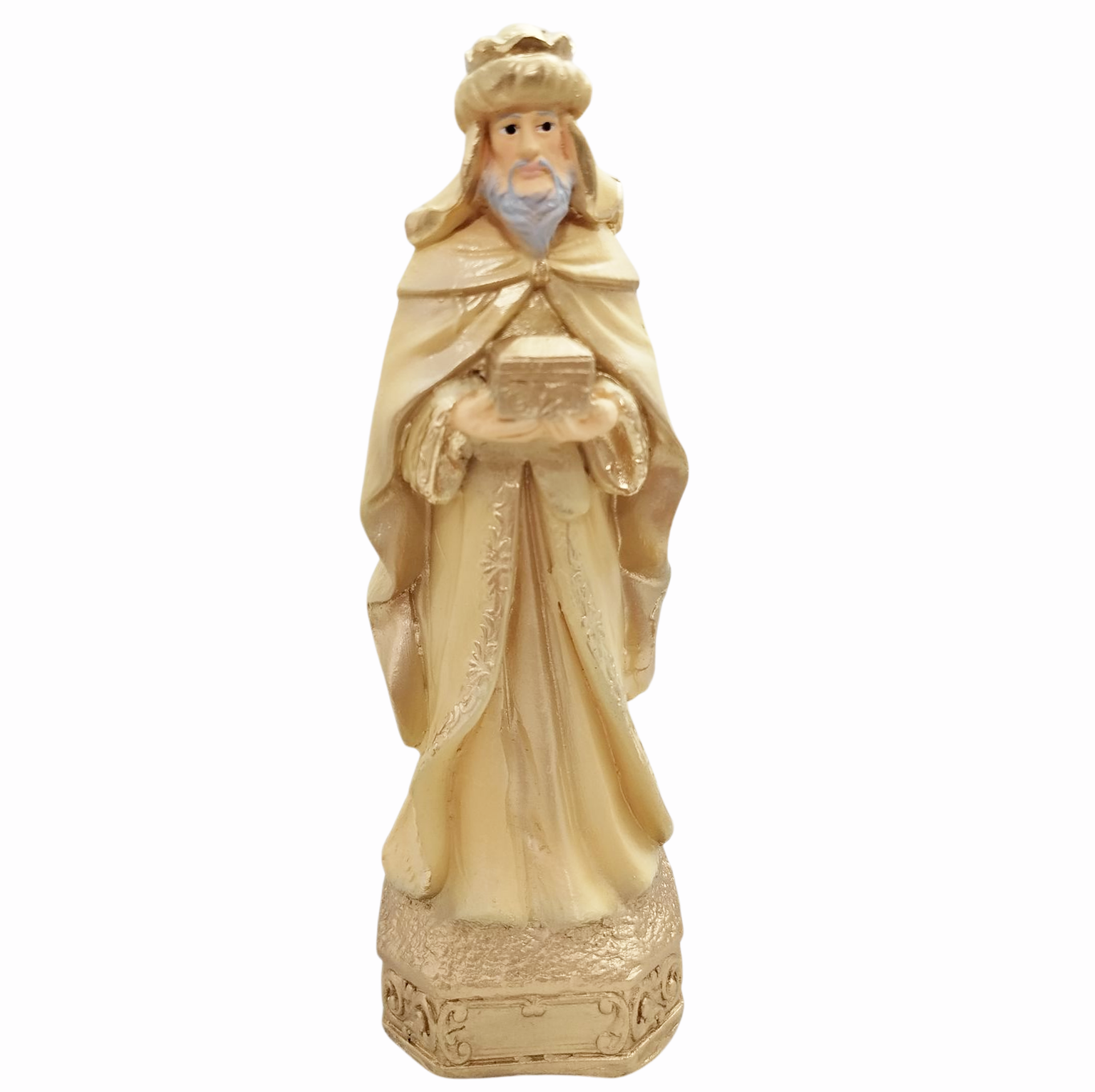 Imagens Sortidas do Presépio de Natal Tradicional 15cm Gesso Premium Pintado - Imagem 7