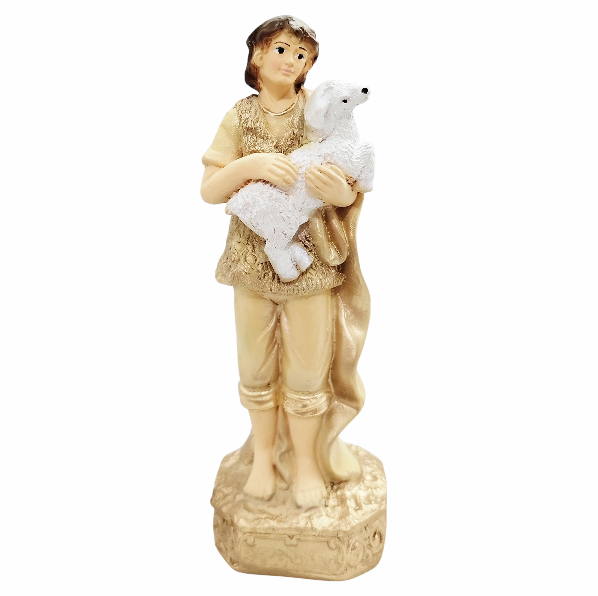 Imagens Sortidas do Presépio de Natal Tradicional 15cm Gesso Premium Pintado - Imagem 9