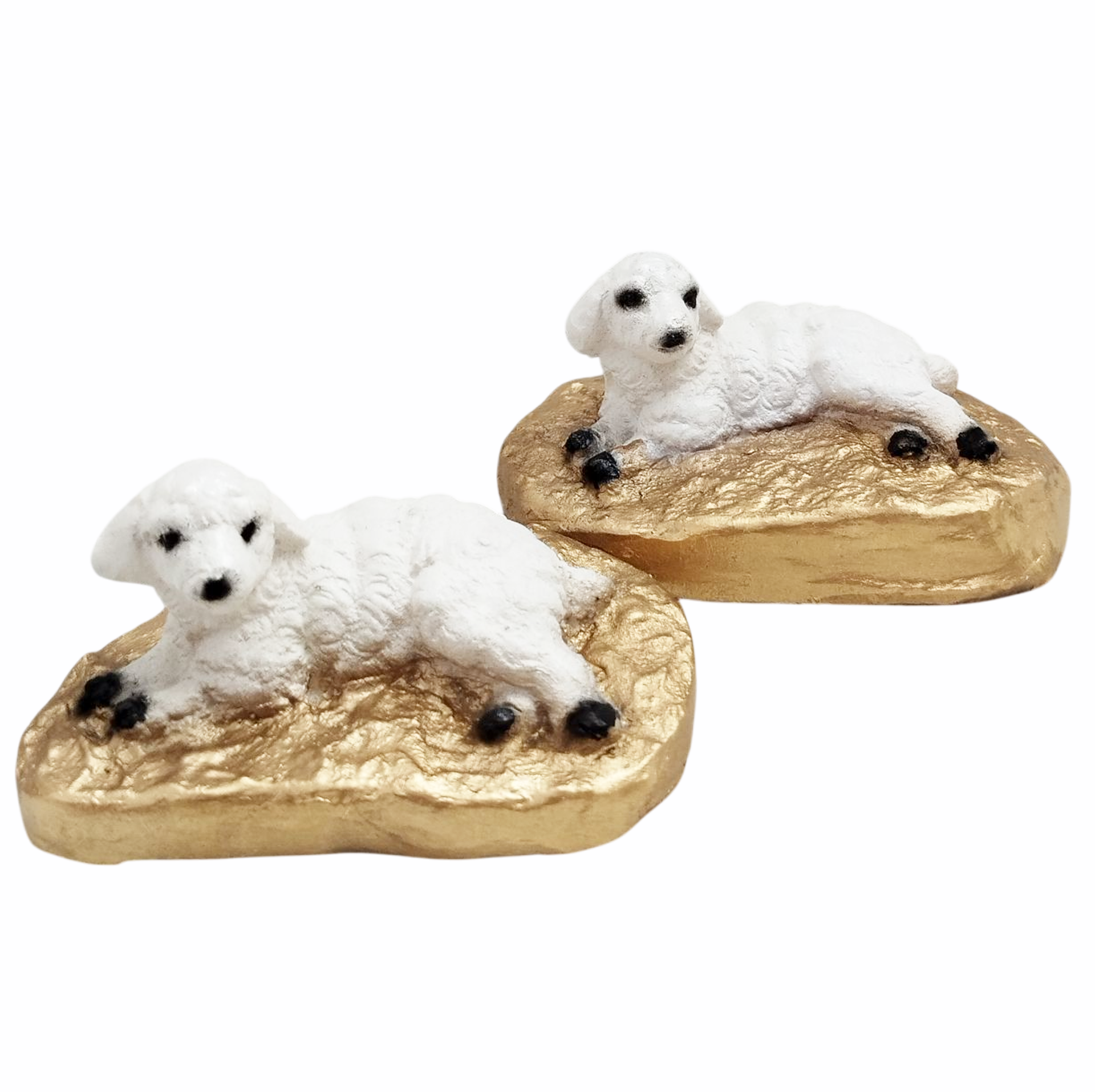 Imagens Sortidas do Presépio de Natal Tradicional 15cm Gesso Premium Pintado - Imagem 12