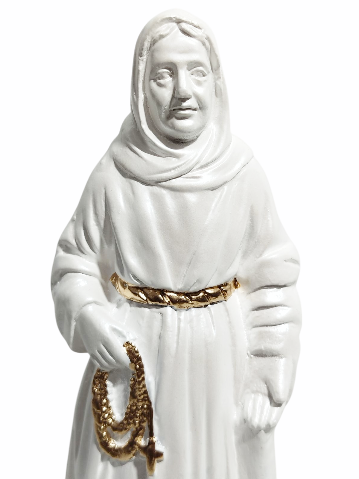 Beata Nhá Chica 20cm Gesso Premium Pintado - Imagem 5