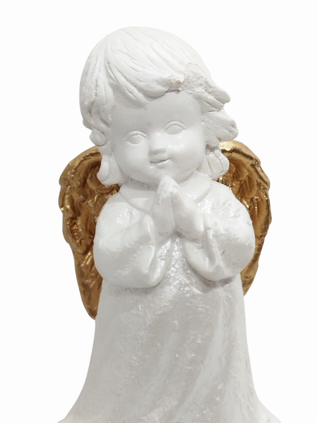 Anjo da Guarda Infantil 15cm Gesso Premium Pintado - Imagem 9