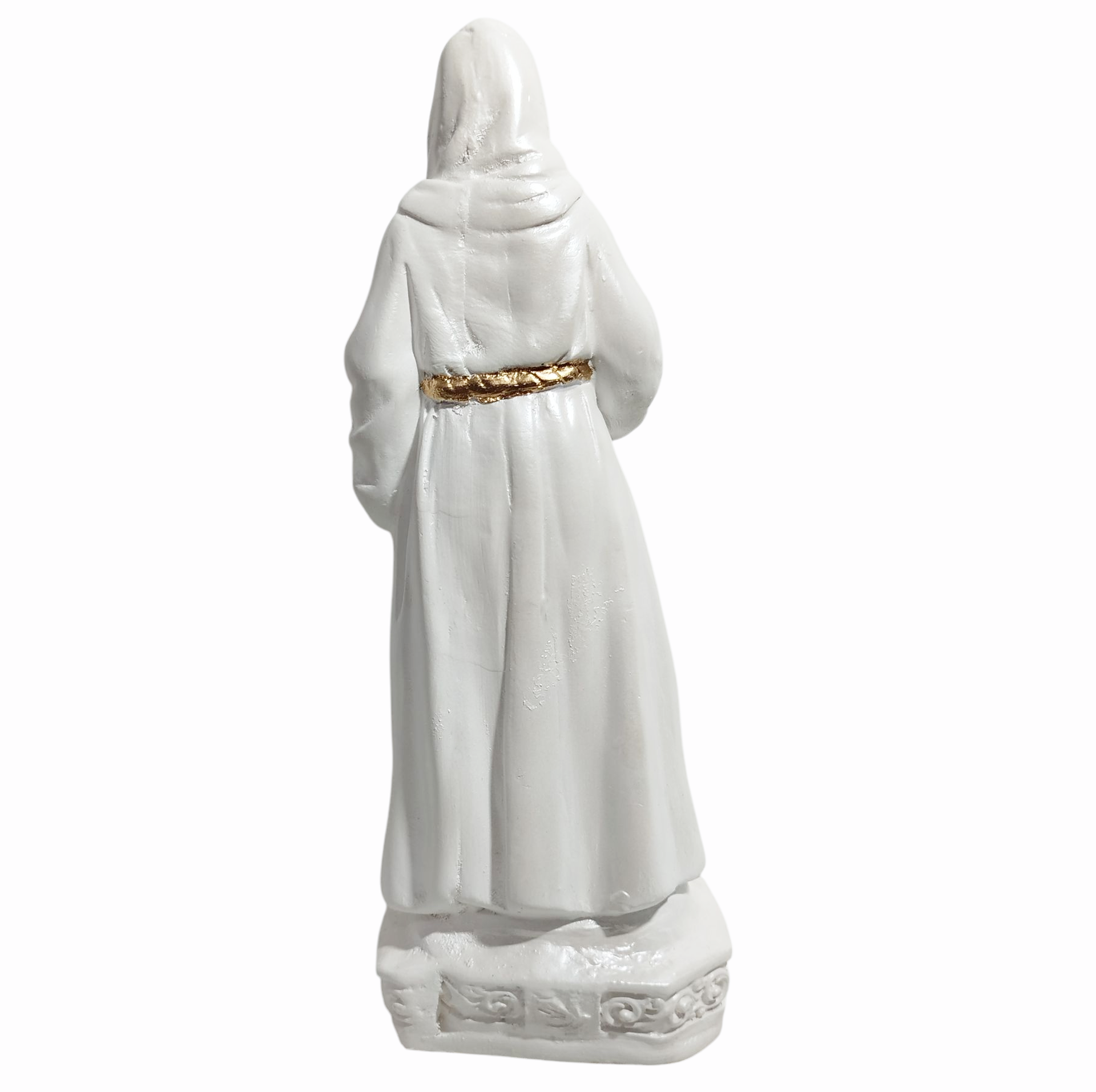Beata Nhá Chica 20cm Gesso Premium Pintado - Imagem 6