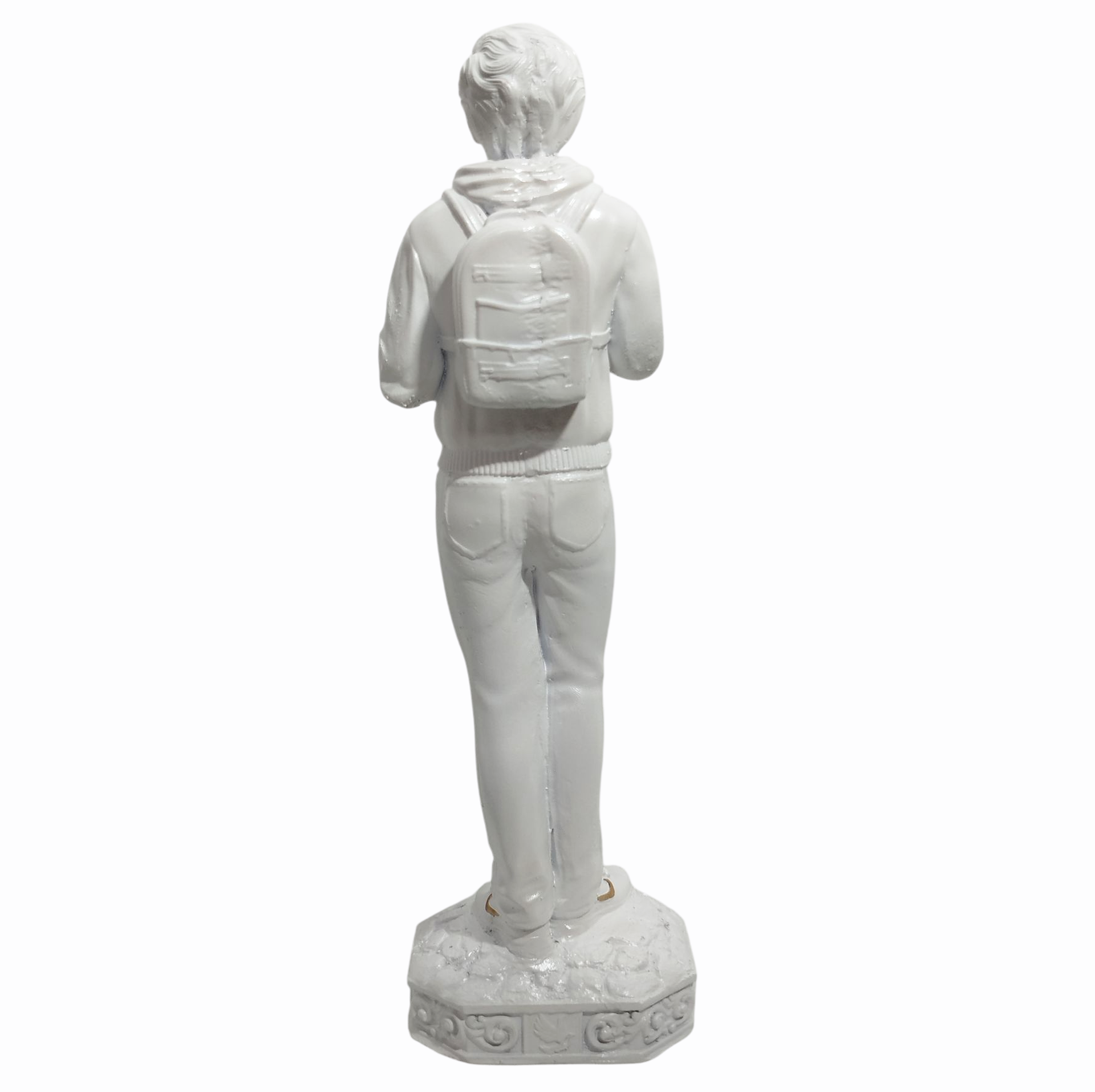 Beato Carlo Acutis 20cm Gesso Premium Pintado - Imagem 10