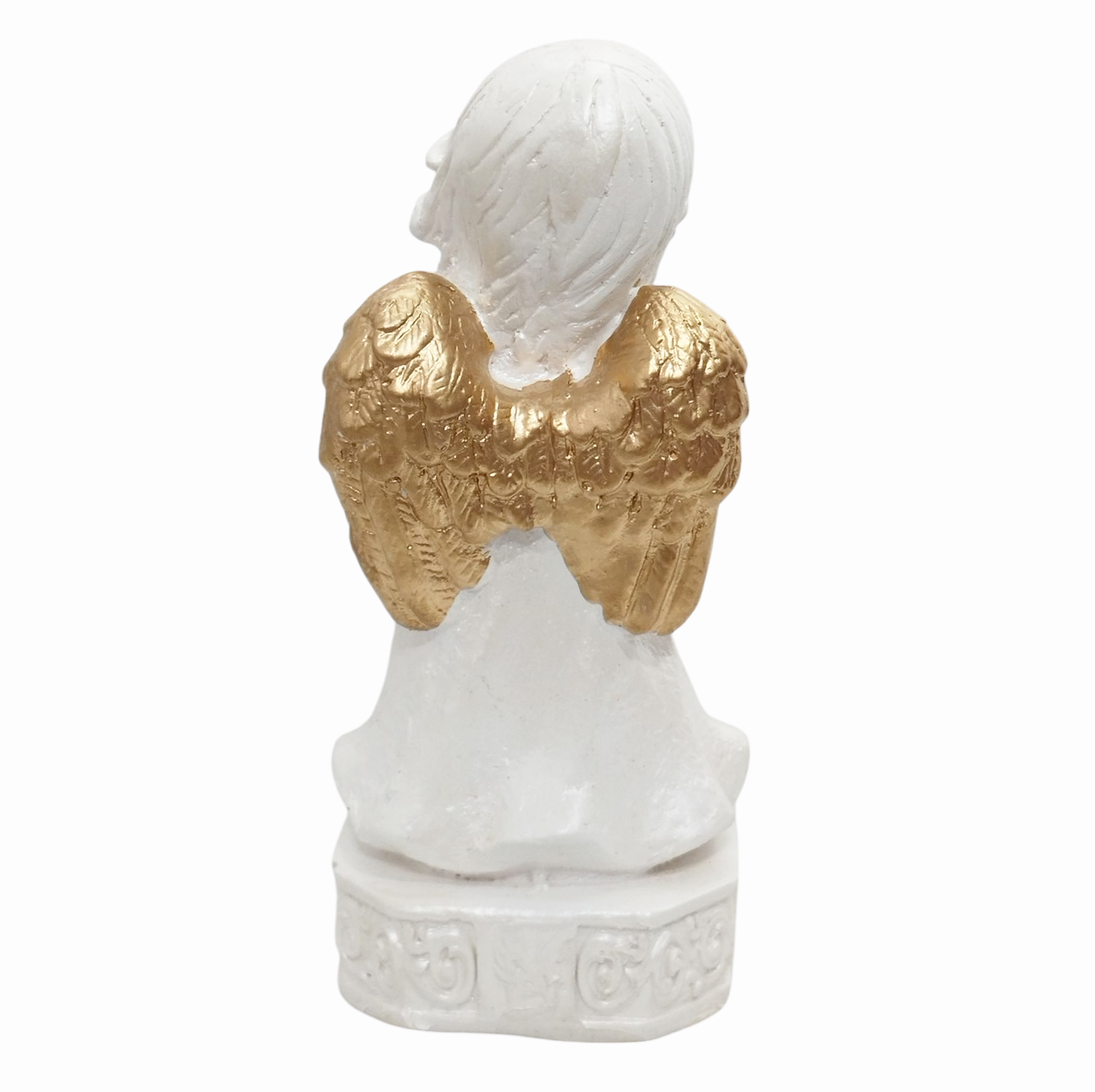 Anjo da Guarda Infantil 15cm Gesso Premium Pintado - Imagem 10