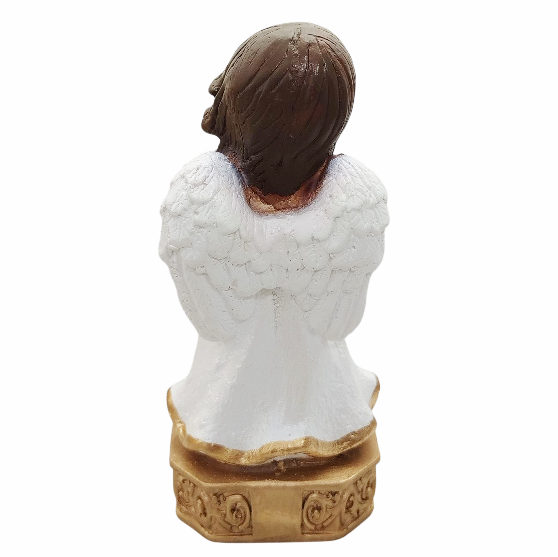 Anjo da Guarda Infantil 15cm Gesso Premium Pintado - Imagem 7