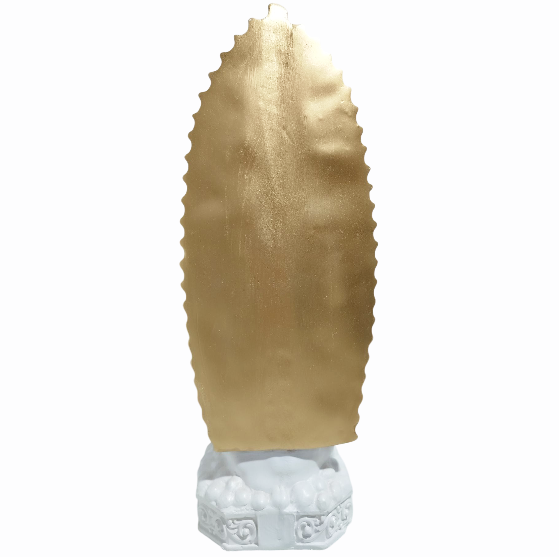 Nossa Senhora Guadalupe 30cm Gesso Premium Pintado - Imagem 6