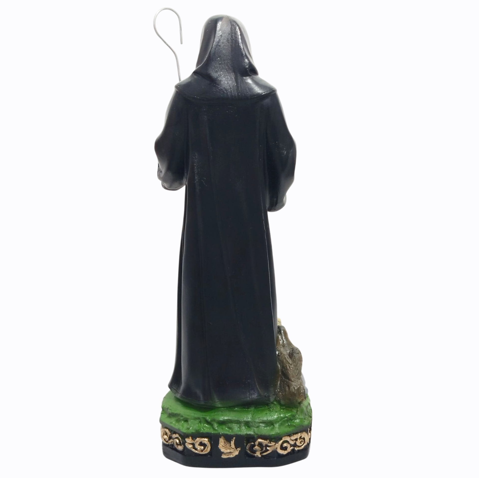 São Bento 20cm Gesso Premium Pintado - Imagem 3