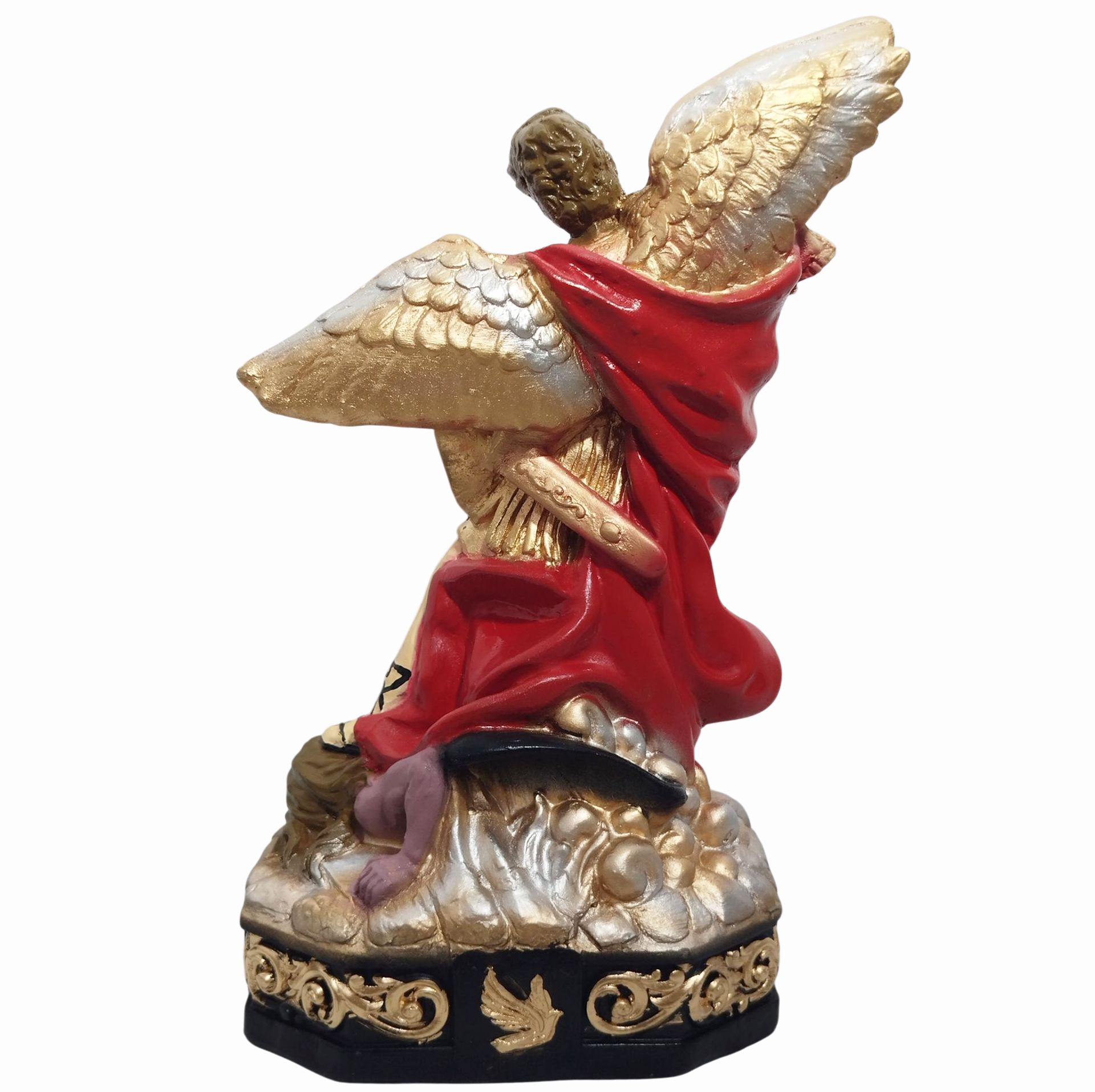 São Miguel Arcanjo 20cm Gesso Premium Pintado - Imagem 3